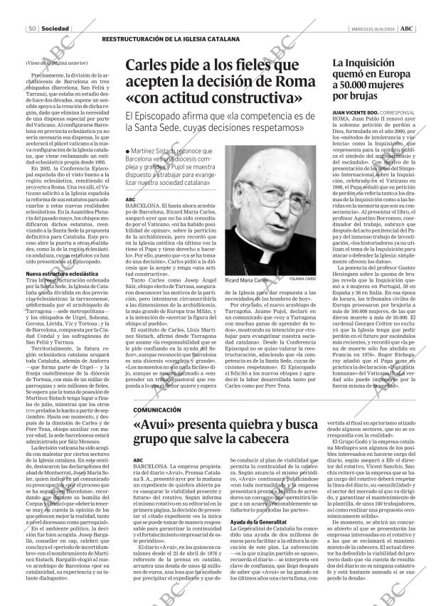 ABC MADRID 16-06-2004 página 50