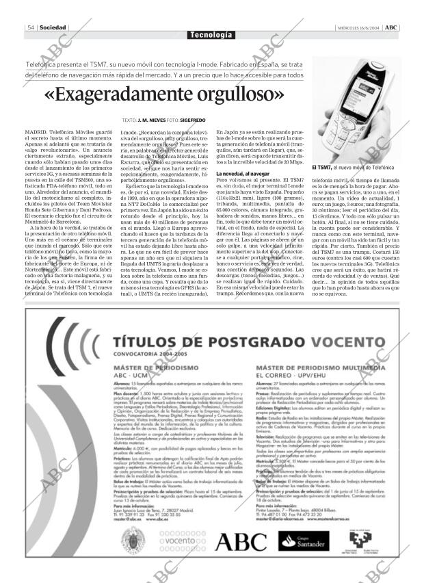 ABC MADRID 16-06-2004 página 54