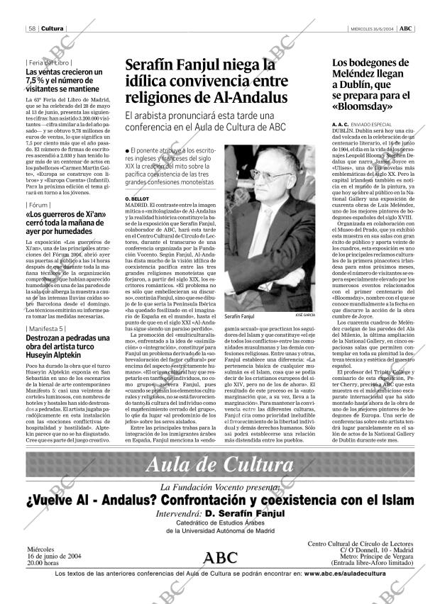 ABC MADRID 16-06-2004 página 58