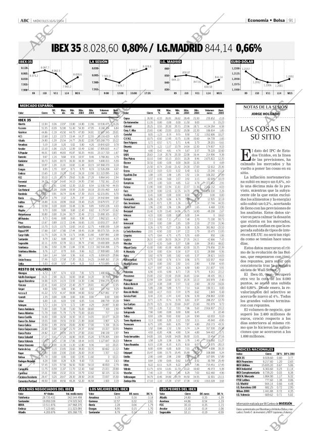 ABC MADRID 16-06-2004 página 91
