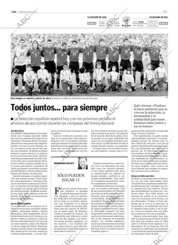 ABC MADRID 16-06-2004 página 97