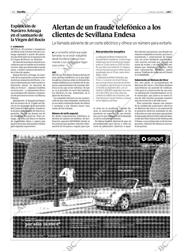 ABC SEVILLA 17-06-2004 página 34