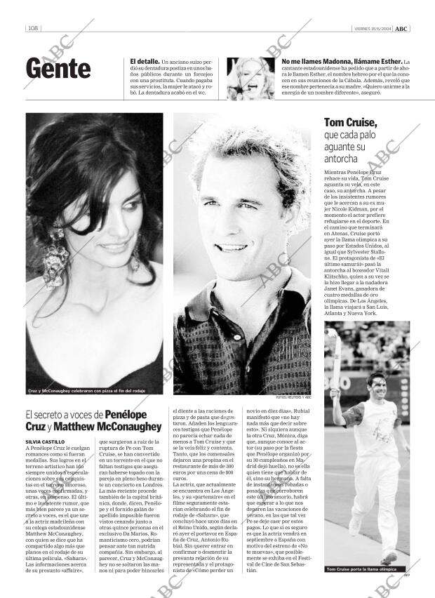 ABC MADRID 18-06-2004 página 108