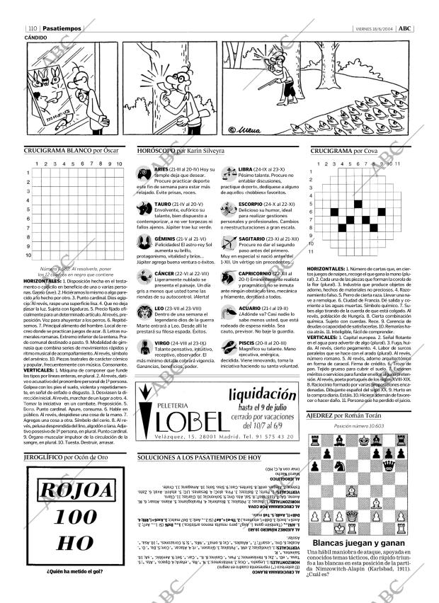 ABC MADRID 18-06-2004 página 110