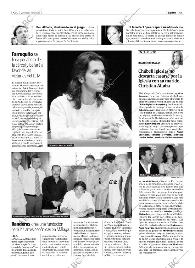 ABC MADRID 23-06-2004 página 105