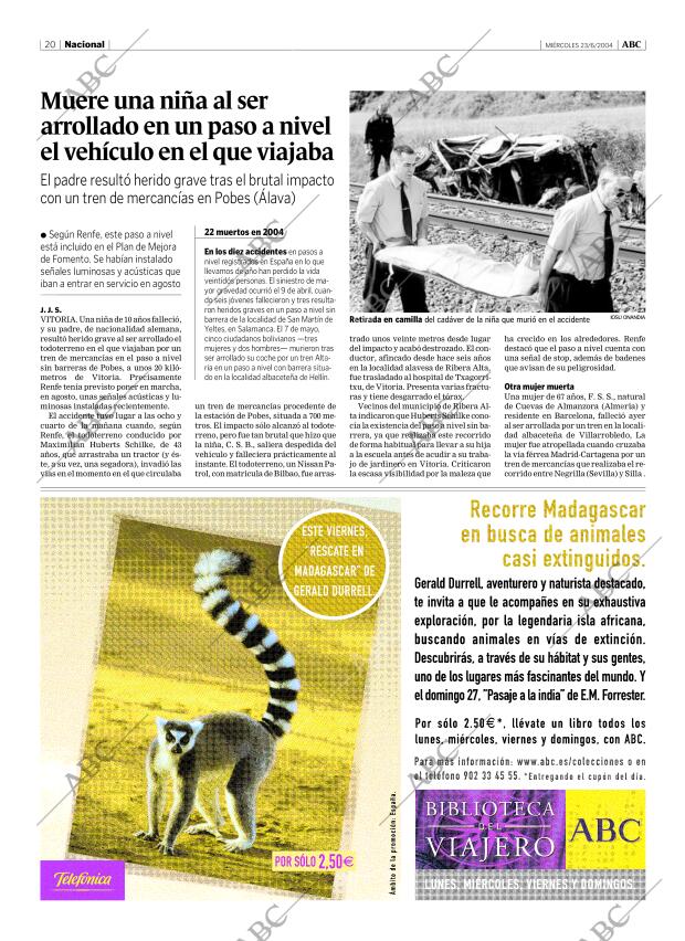 ABC MADRID 23-06-2004 página 20