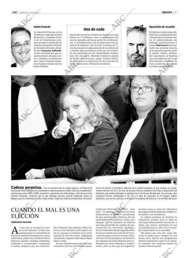 ABC MADRID 23-06-2004 página 5