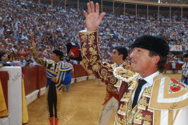 José María Manzanares hijo y José María Manzanares padre, hacen por primera vez...