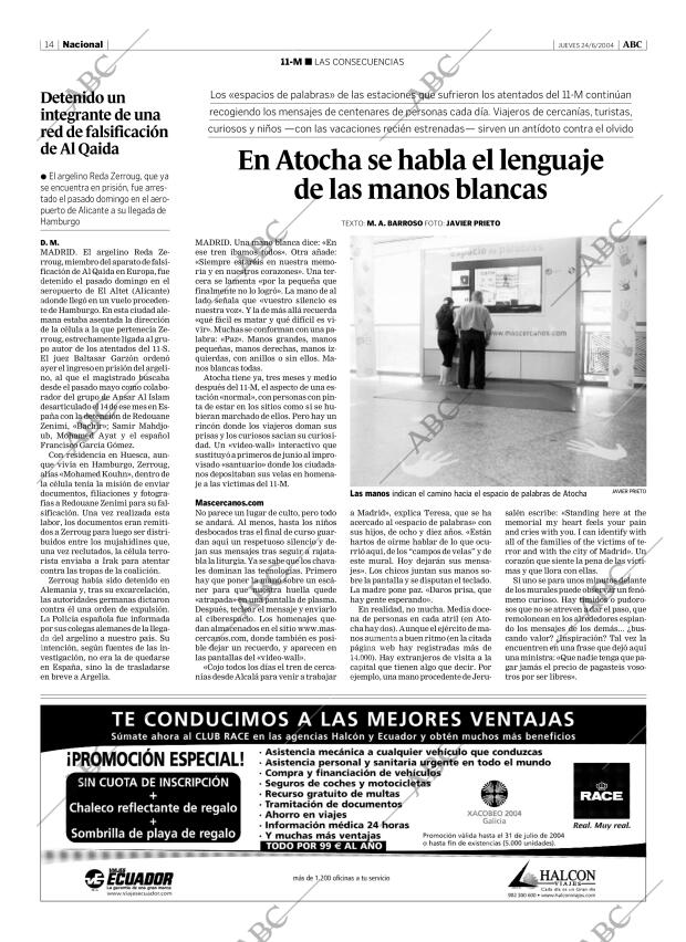 ABC MADRID 24-06-2004 página 14