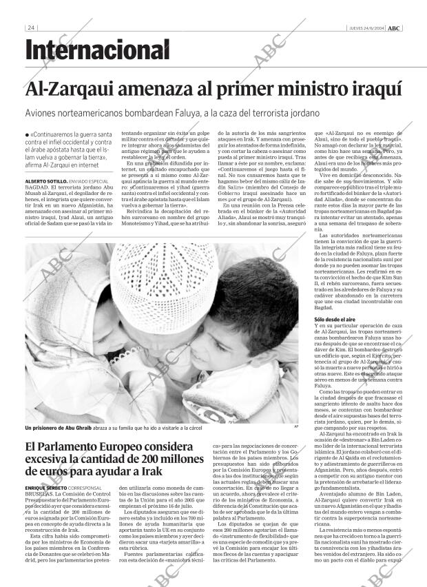 ABC MADRID 24-06-2004 página 24