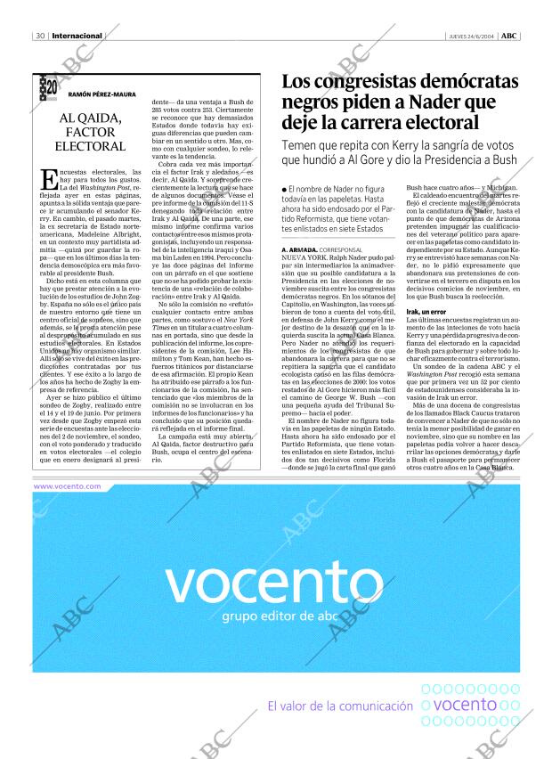 ABC MADRID 24-06-2004 página 30