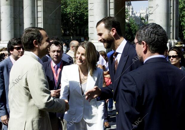 Llegada de la llama Olímpica A Madrid