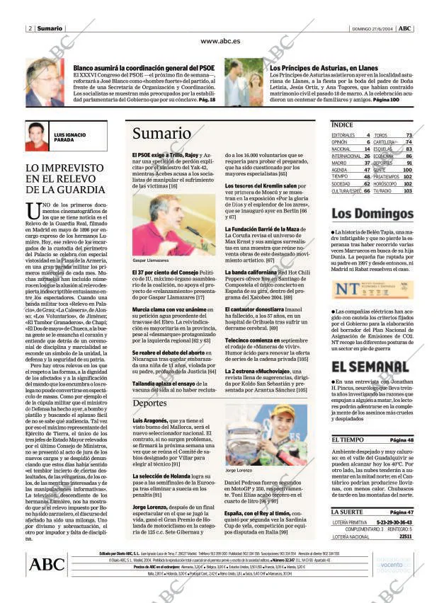 ABC MADRID 27-06-2004 página 2