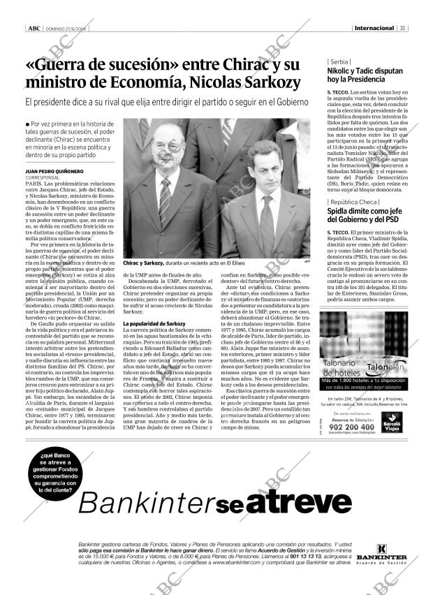 ABC MADRID 27-06-2004 página 31