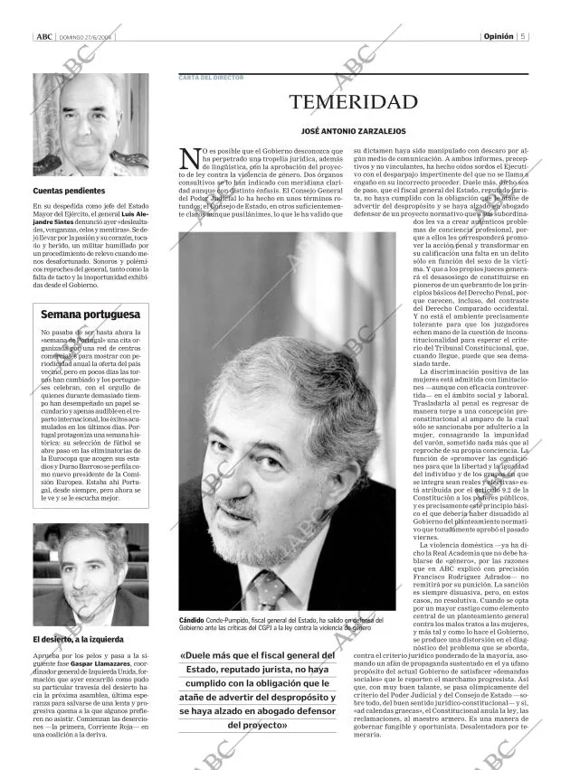 ABC MADRID 27-06-2004 página 5