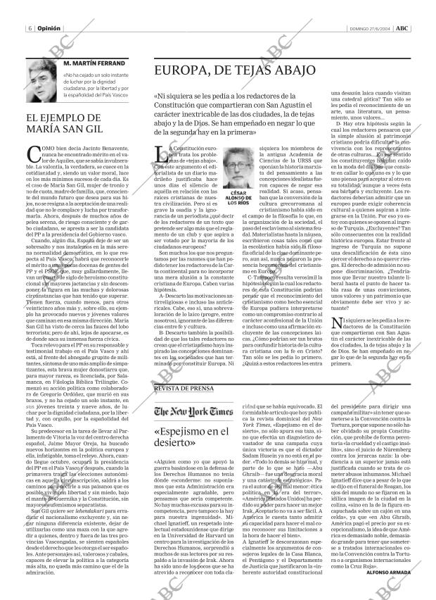 ABC MADRID 27-06-2004 página 6