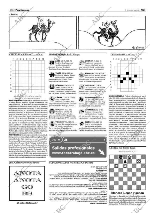 ABC MADRID 28-06-2004 página 106