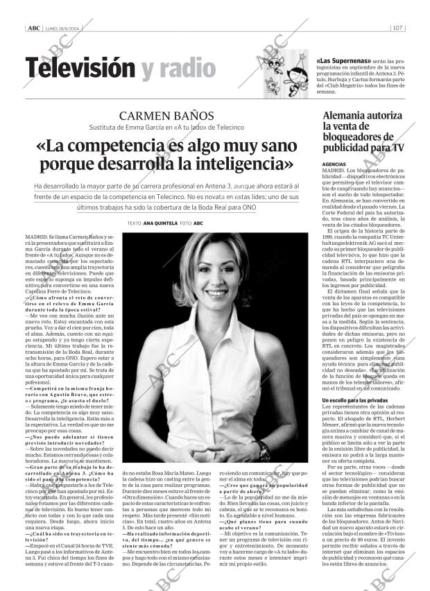 ABC MADRID 28-06-2004 página 107
