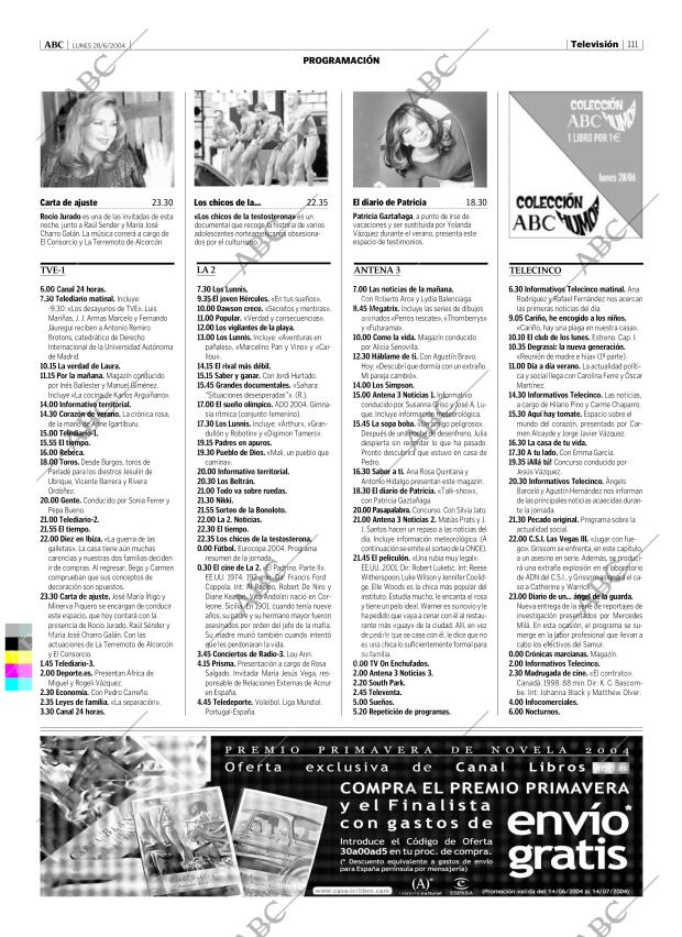 ABC MADRID 28-06-2004 página 111