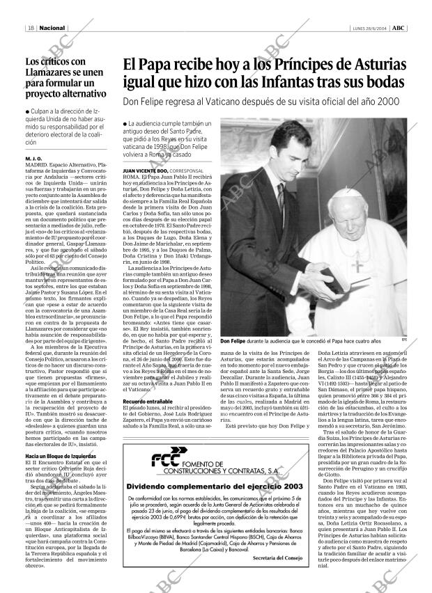 ABC MADRID 28-06-2004 página 18