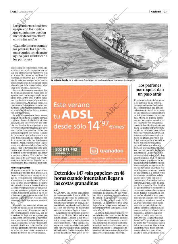 ABC MADRID 28-06-2004 página 23
