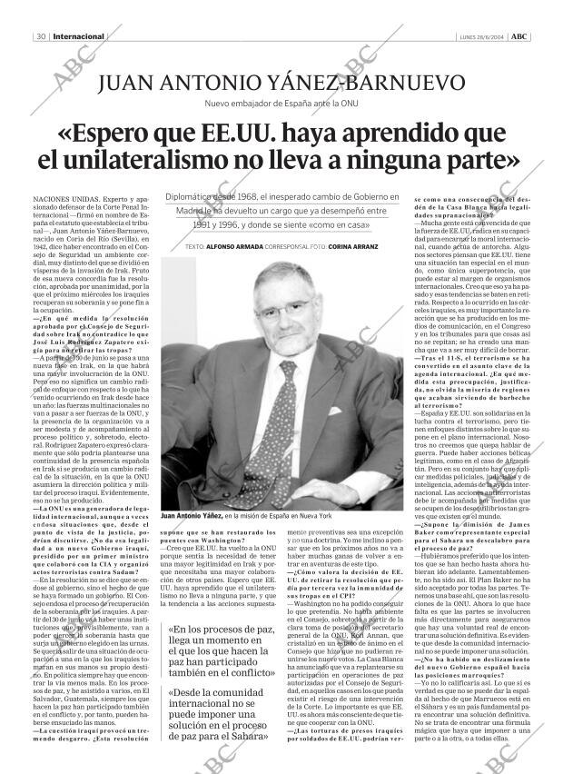 ABC MADRID 28-06-2004 página 30
