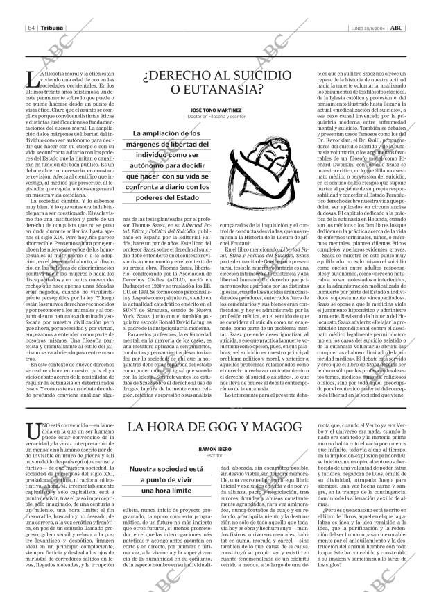 ABC MADRID 28-06-2004 página 64