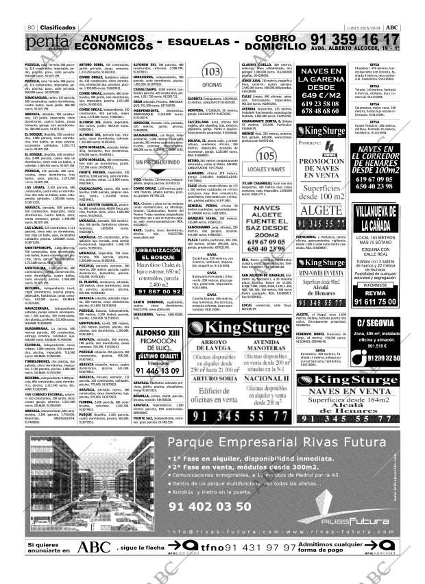 ABC MADRID 28-06-2004 página 80