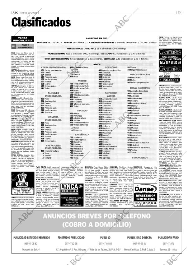 ABC CORDOBA 29-06-2004 página 63