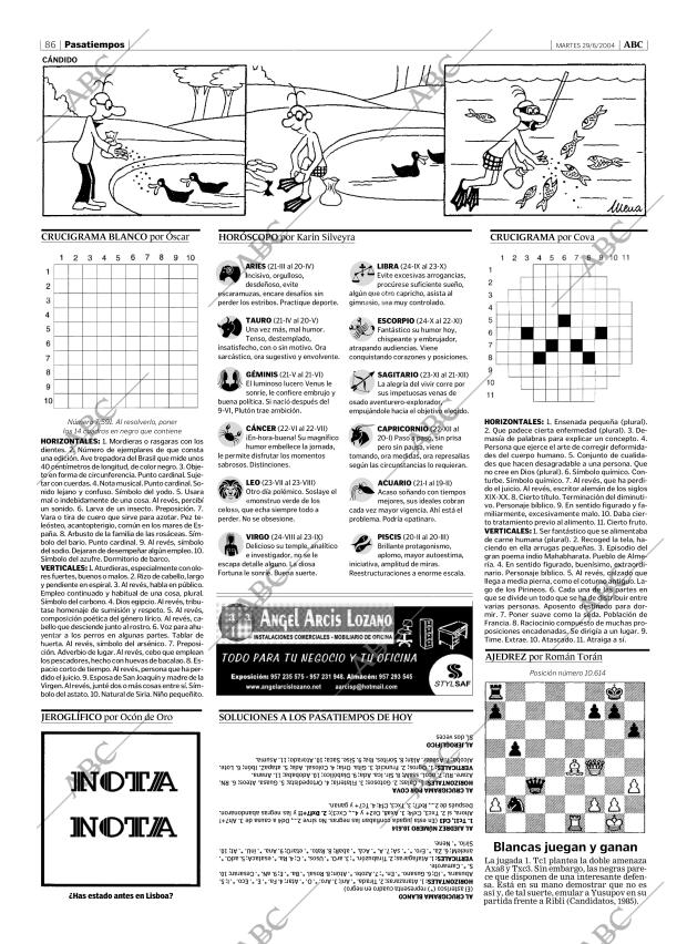 ABC CORDOBA 29-06-2004 página 86