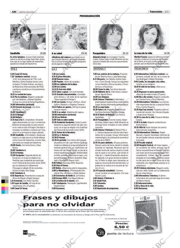 ABC MADRID 29-06-2004 página 103