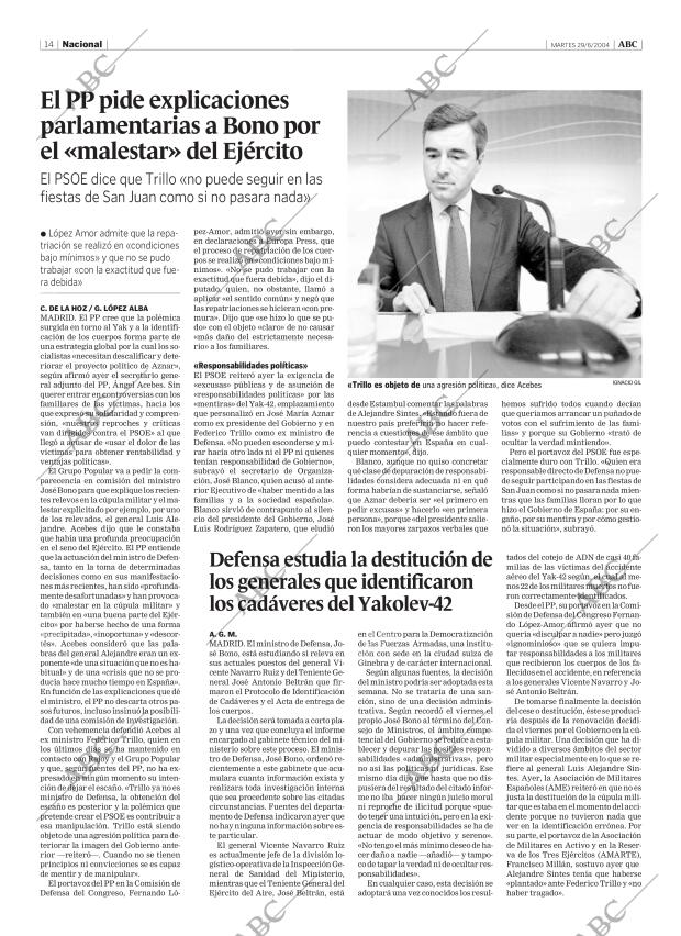 ABC MADRID 29-06-2004 página 14