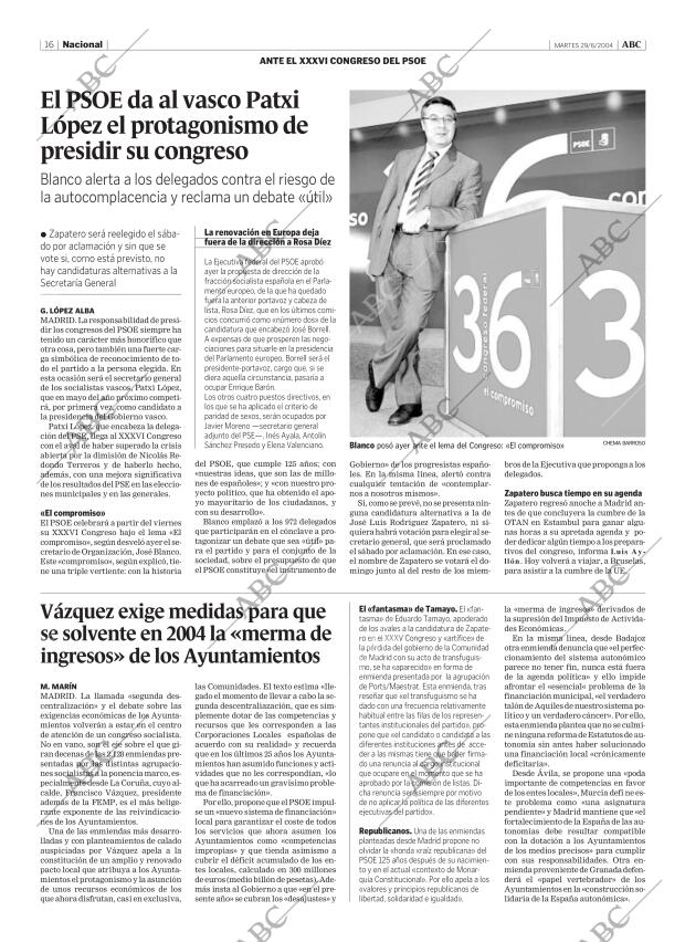 ABC MADRID 29-06-2004 página 16
