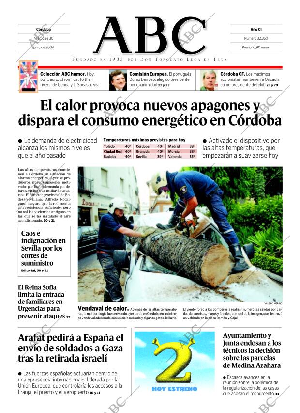 ABC CORDOBA 30-06-2004 página 1