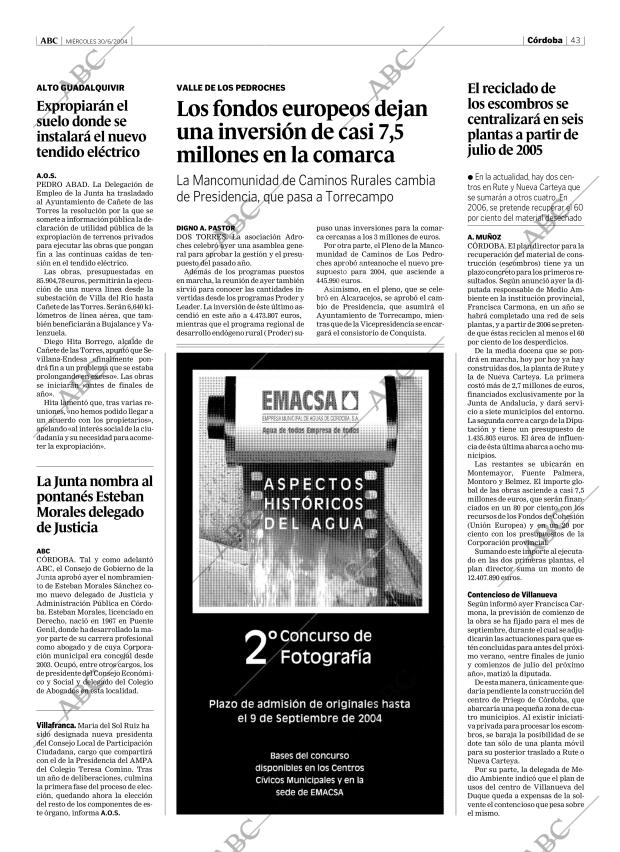 ABC CORDOBA 30-06-2004 página 43