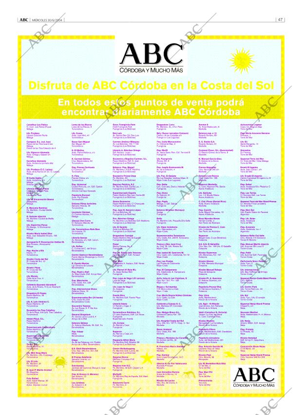 ABC CORDOBA 30-06-2004 página 47
