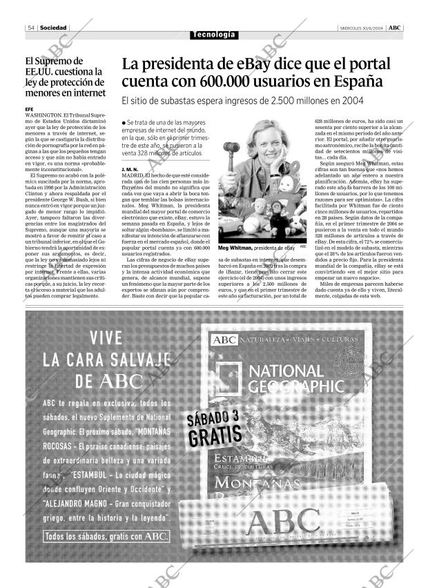 ABC CORDOBA 30-06-2004 página 54