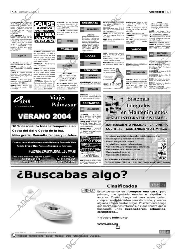 ABC CORDOBA 30-06-2004 página 67