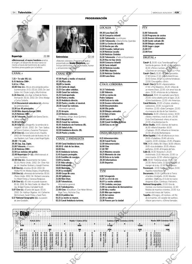 ABC CORDOBA 30-06-2004 página 94