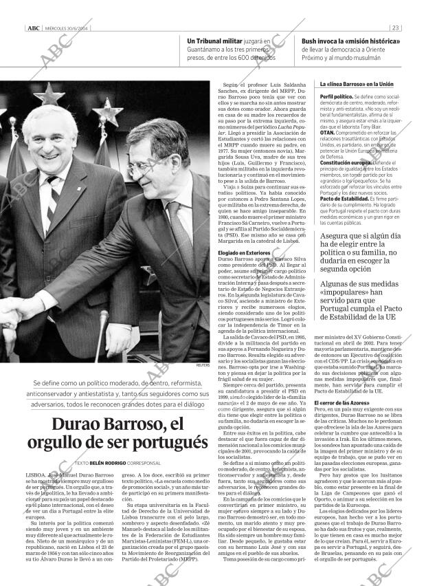 ABC MADRID 30-06-2004 página 23