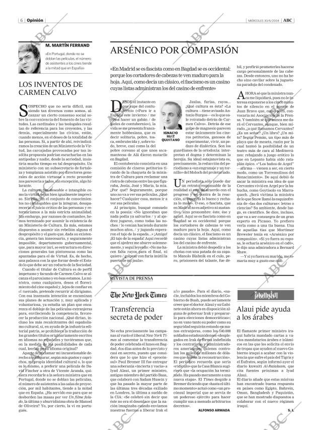 ABC MADRID 30-06-2004 página 6