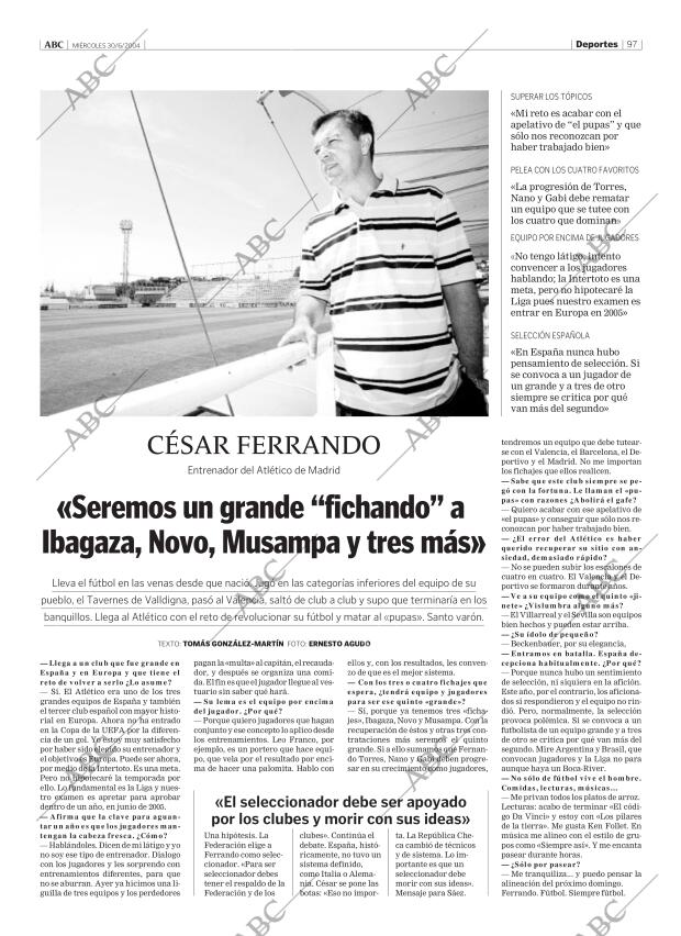 ABC MADRID 30-06-2004 página 97
