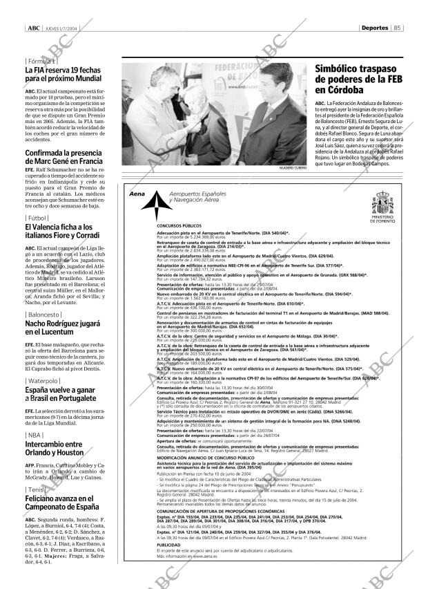 ABC CORDOBA 01-07-2004 página 85