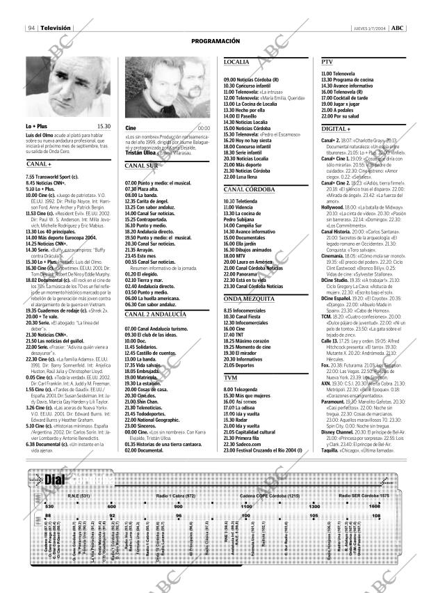 ABC CORDOBA 01-07-2004 página 94