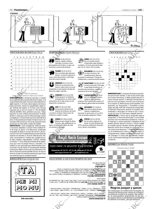 ABC CORDOBA 04-07-2004 página 98