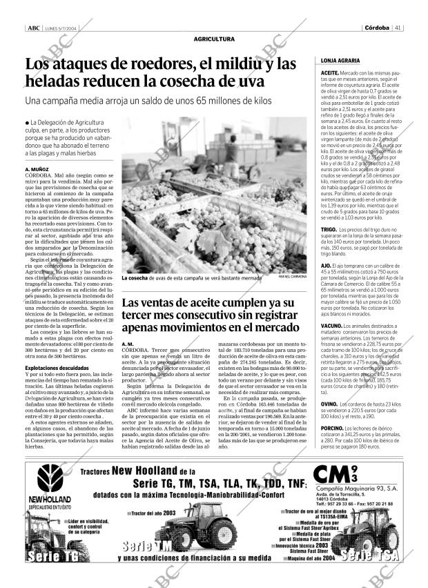 ABC CORDOBA 05-07-2004 página 41