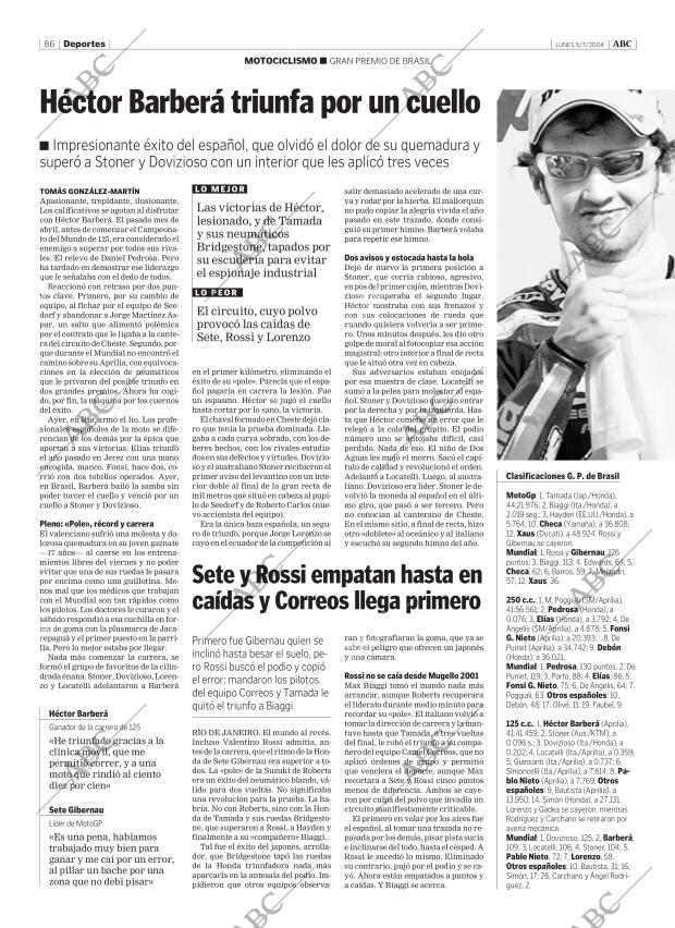 ABC CORDOBA 05-07-2004 página 86