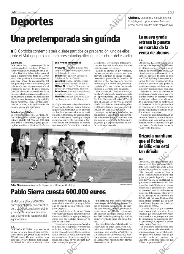 ABC CORDOBA 07-07-2004 página 77