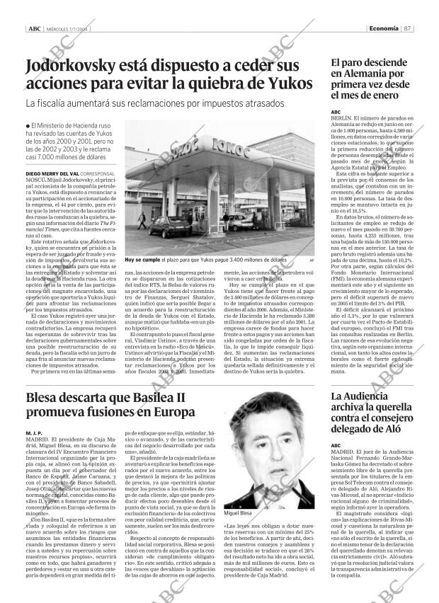 ABC MADRID 07-07-2004 página 87