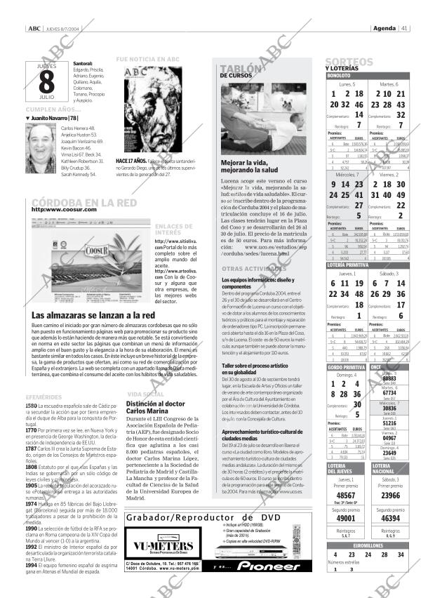 ABC CORDOBA 08-07-2004 página 41
